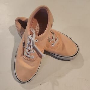 Vans Peach Sneakers W8.5